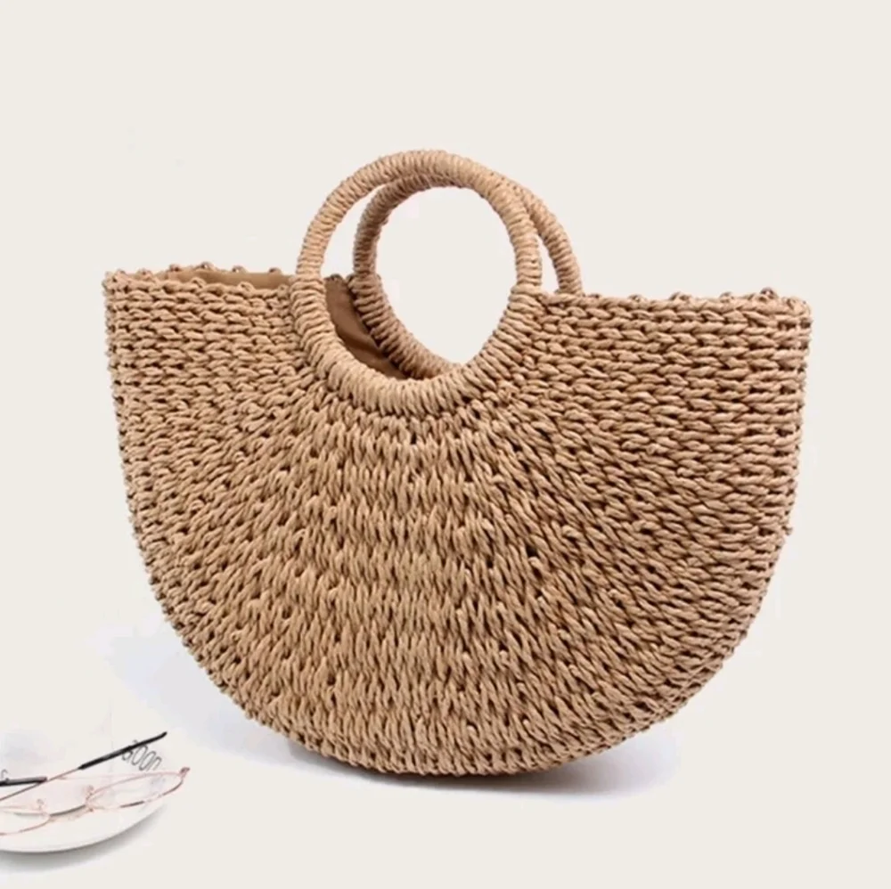 Last one / Summer Beach Straw Bag - Picture 2 of 5